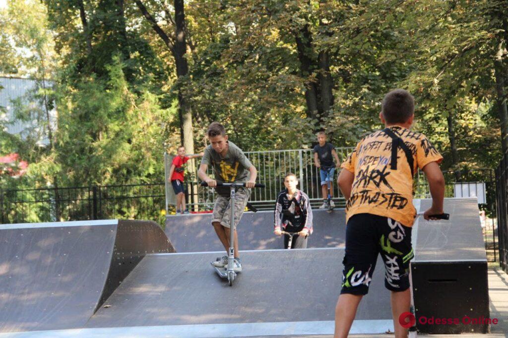 В Одессе открыли новый скейт-парк (фото)