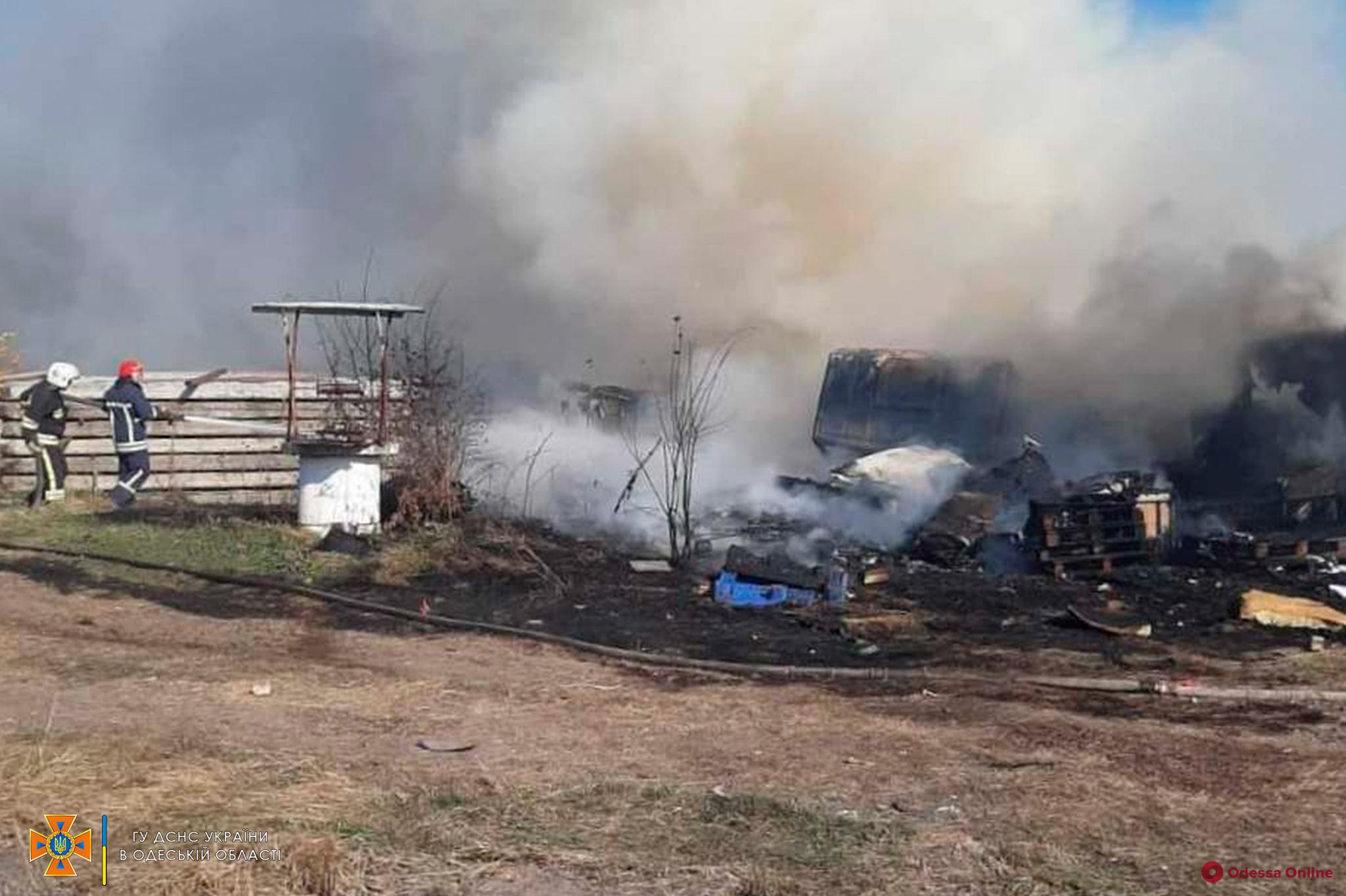 Была угроза загрязнения воздуха: в Подольске горели холодильные рефрижераторы