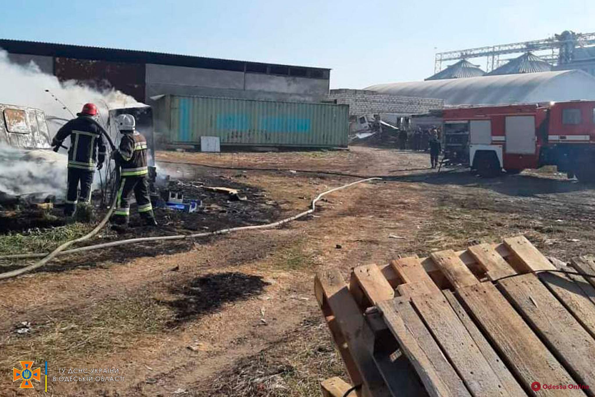 Была угроза загрязнения воздуха: в Подольске горели холодильные рефрижераторы