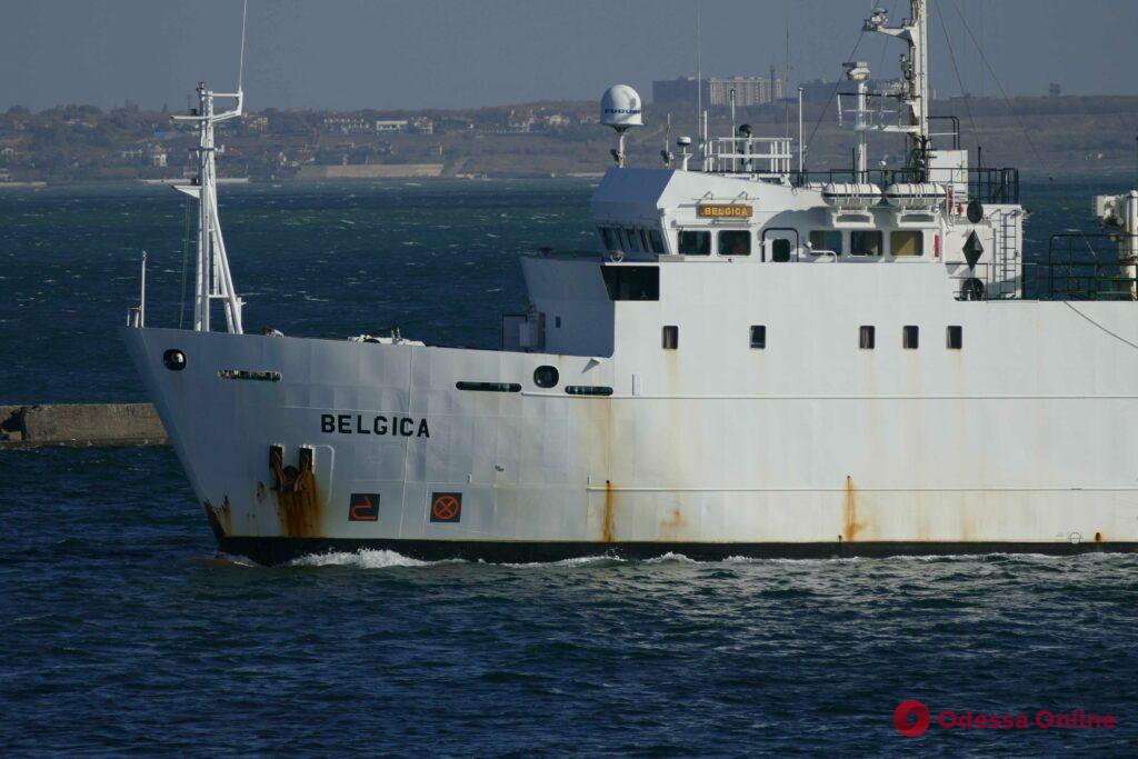 Бельгийское научно-исследовательское судно Belgica пришло в Одессу