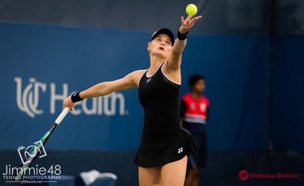 Одесская теннисистка вышла в четвертьфинал турнира в Италии