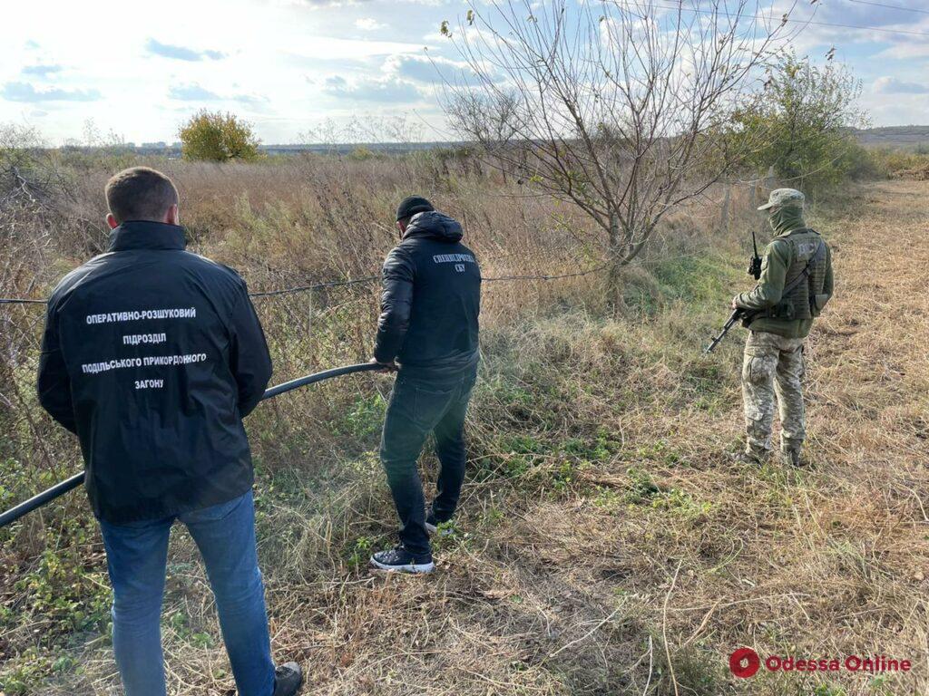 В Одесской области на границе с Молдовой нашли двухкилометровый спиртопровод