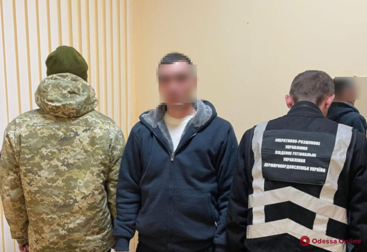 В Одесской области пограничники поймали молдаванина с электронным браслетом