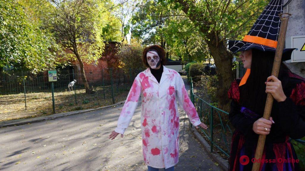 Покусал журналиста и окружил себя нечистью: директор Одесского зоопарка снимает клип к Хэллоуину