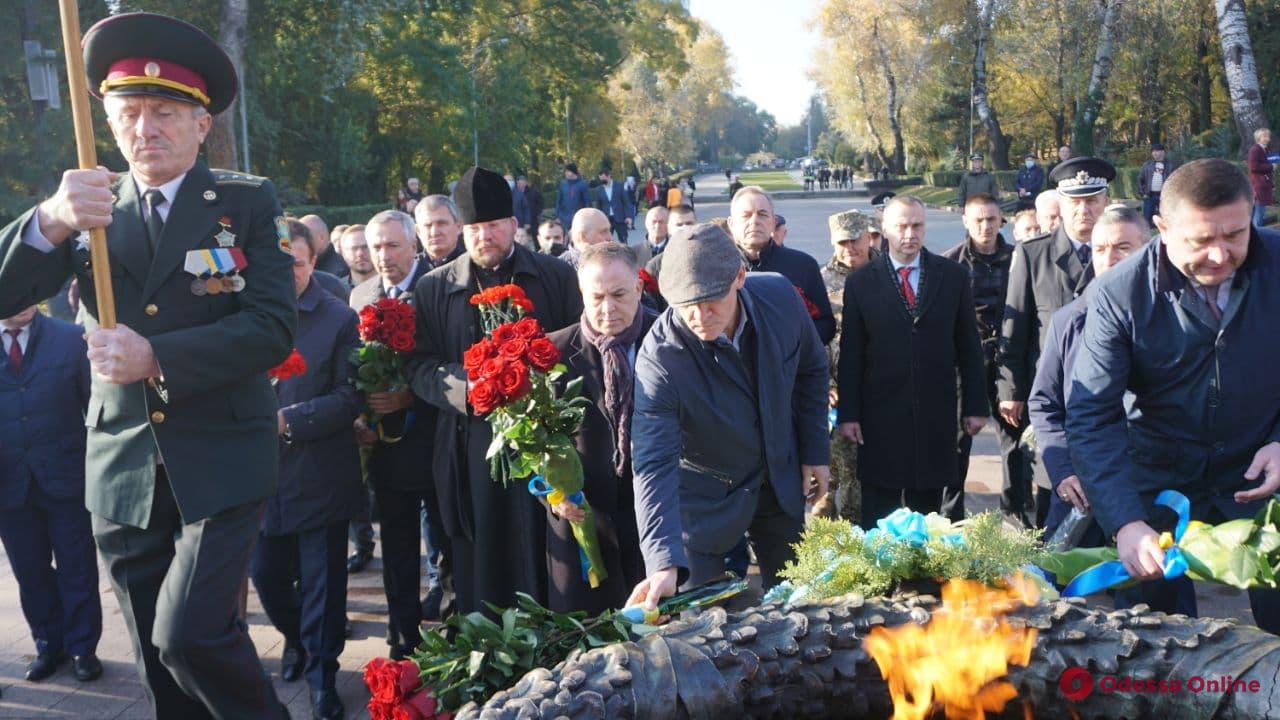 В Одессе отметили годовщину освобождения Украины от нацистских оккупантов