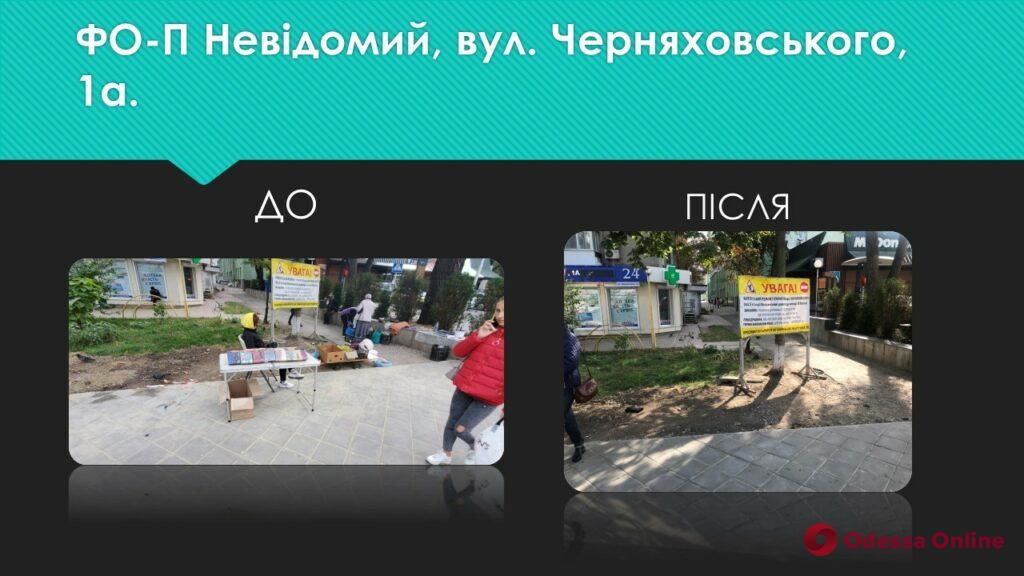 Борьба со «стихийщиками»: в Одессе демонтировали 64 объекта незаконной торговли (фото)