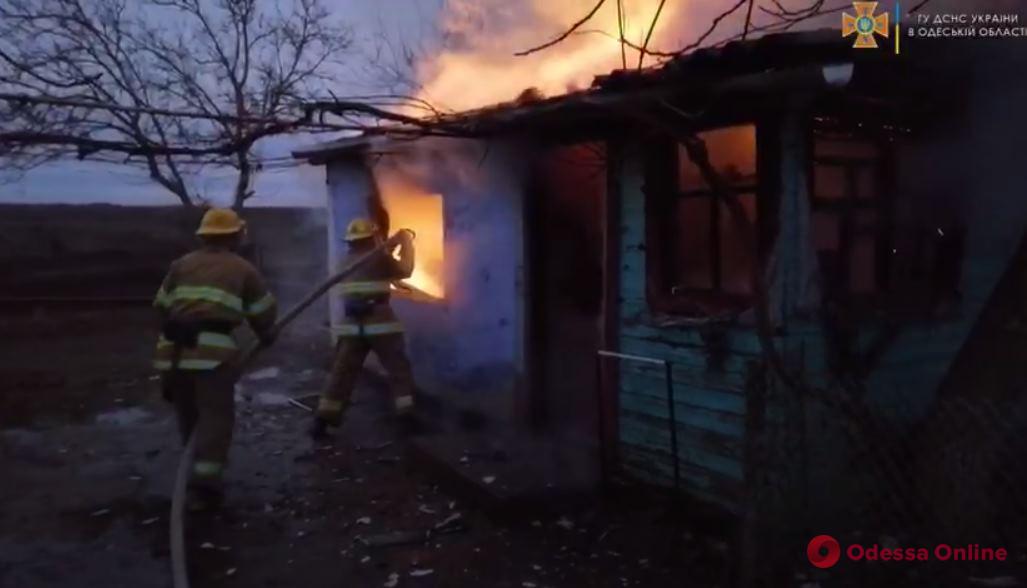 Короткое замыкание: в Одесской области сгорел жилой дом
