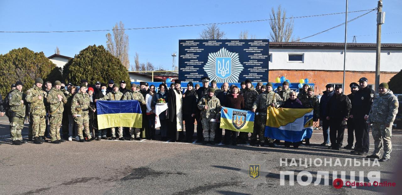 Очередная ротация: одесские полицейские отправились на восток Украины