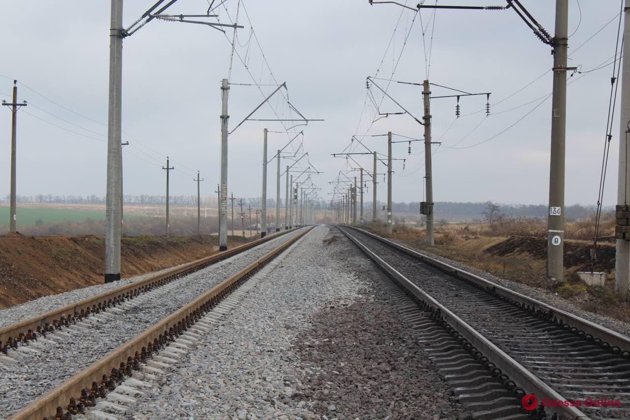 В Одесской области открыли вторую железнодорожную колею в порт «Южный»