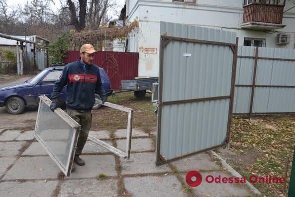 В Одессе открылась еще одна площадка для сбора крупногабаритного мусора