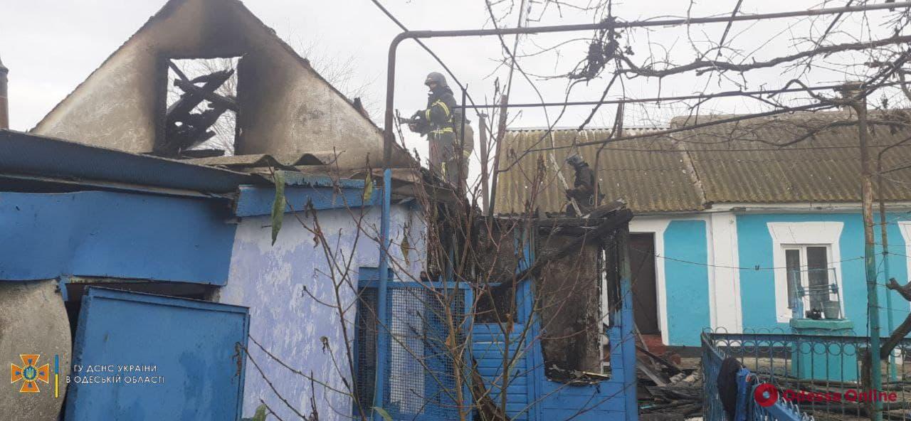 Под Одессой во время пожара погиб 81-летний мужчина