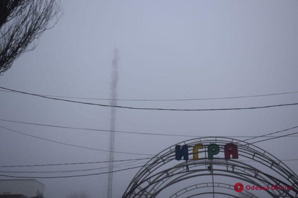 Туманное утро в Лузановке (фоторепортаж)