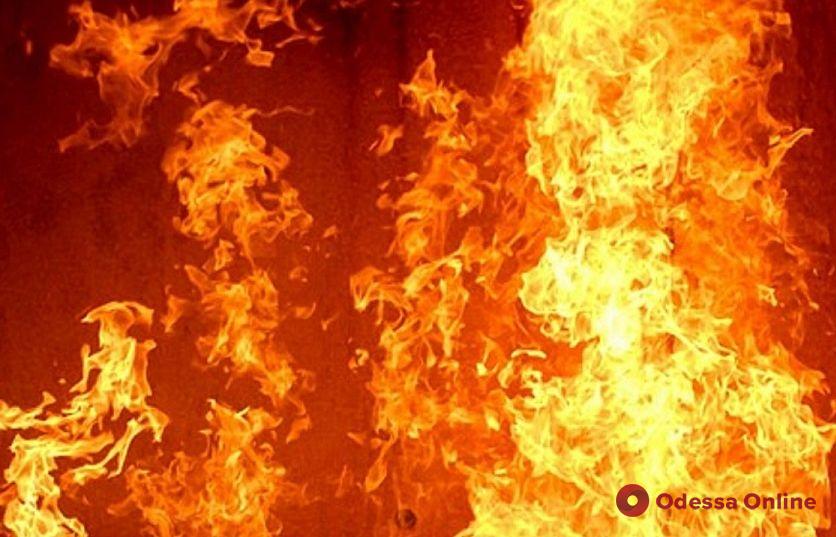 В Одесской области в огне погиб мужчина