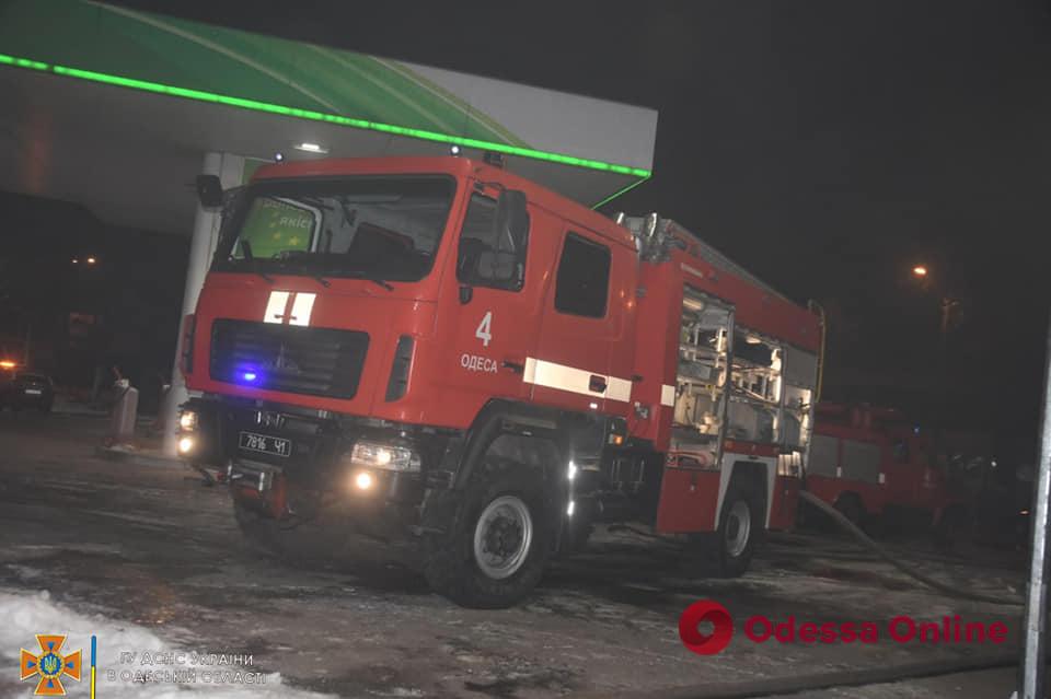 На поселке Котовского произошло возгорание в бизнес-центре
