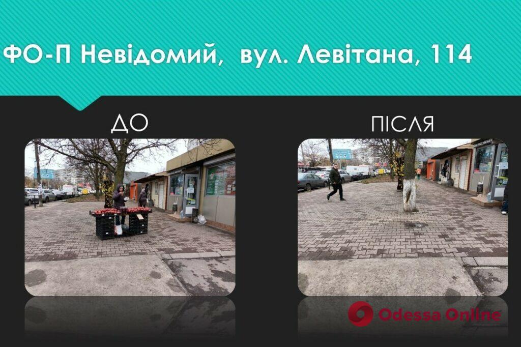 Борьба со «стихийщиками»: в Одессе снесли более трех десятков объектов незаконной торговли (фото)