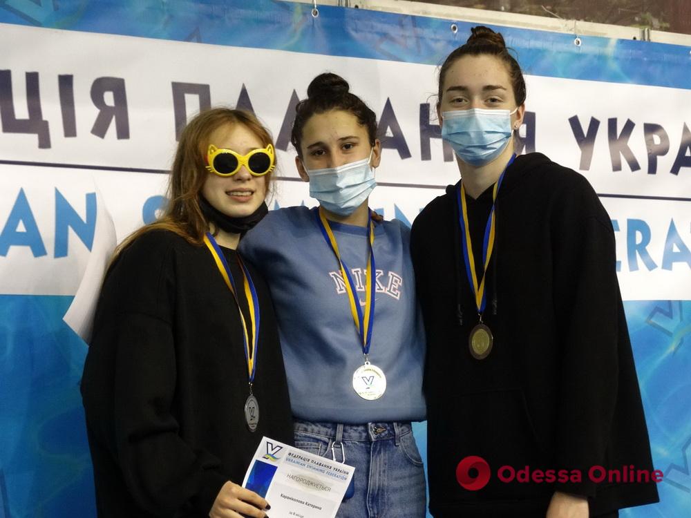 Одесситы завоевали четыре медали чемпионата Украины по плаванию