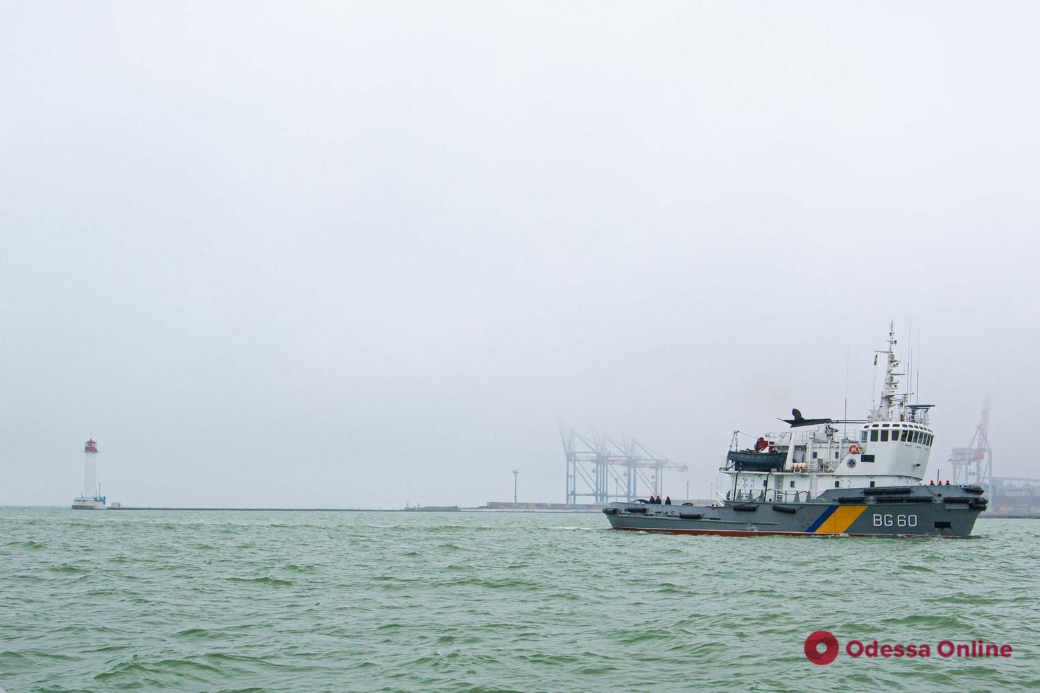 Отремонтированный «Титан» Морской охраны вернулся в Одессу