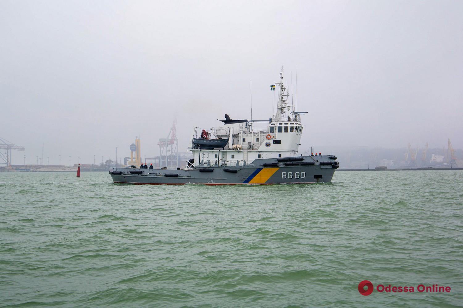 Отремонтированный «Титан» Морской охраны вернулся в Одессу