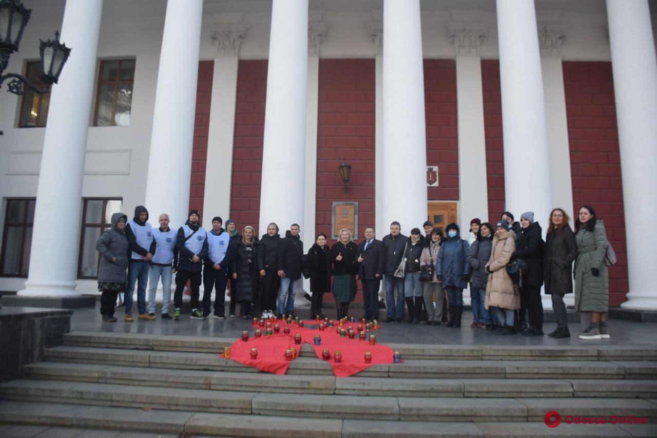 В Одессе прошла акция ко Всемирному дню борьбы со СПИДом