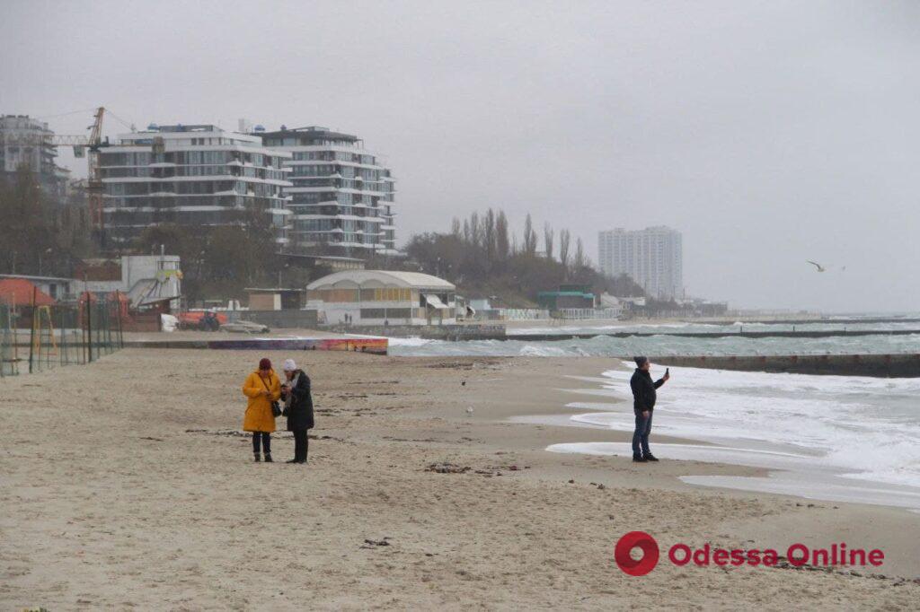 Одесса, декабрь, море: пасмурные пляжи Фонтана (фоторепортаж)
