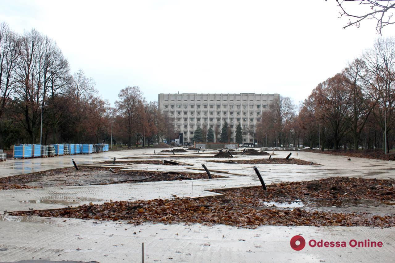 Создание мемориала воинам АТО в Одессе: к концу года планируют выполнить 90% общестроительных работ