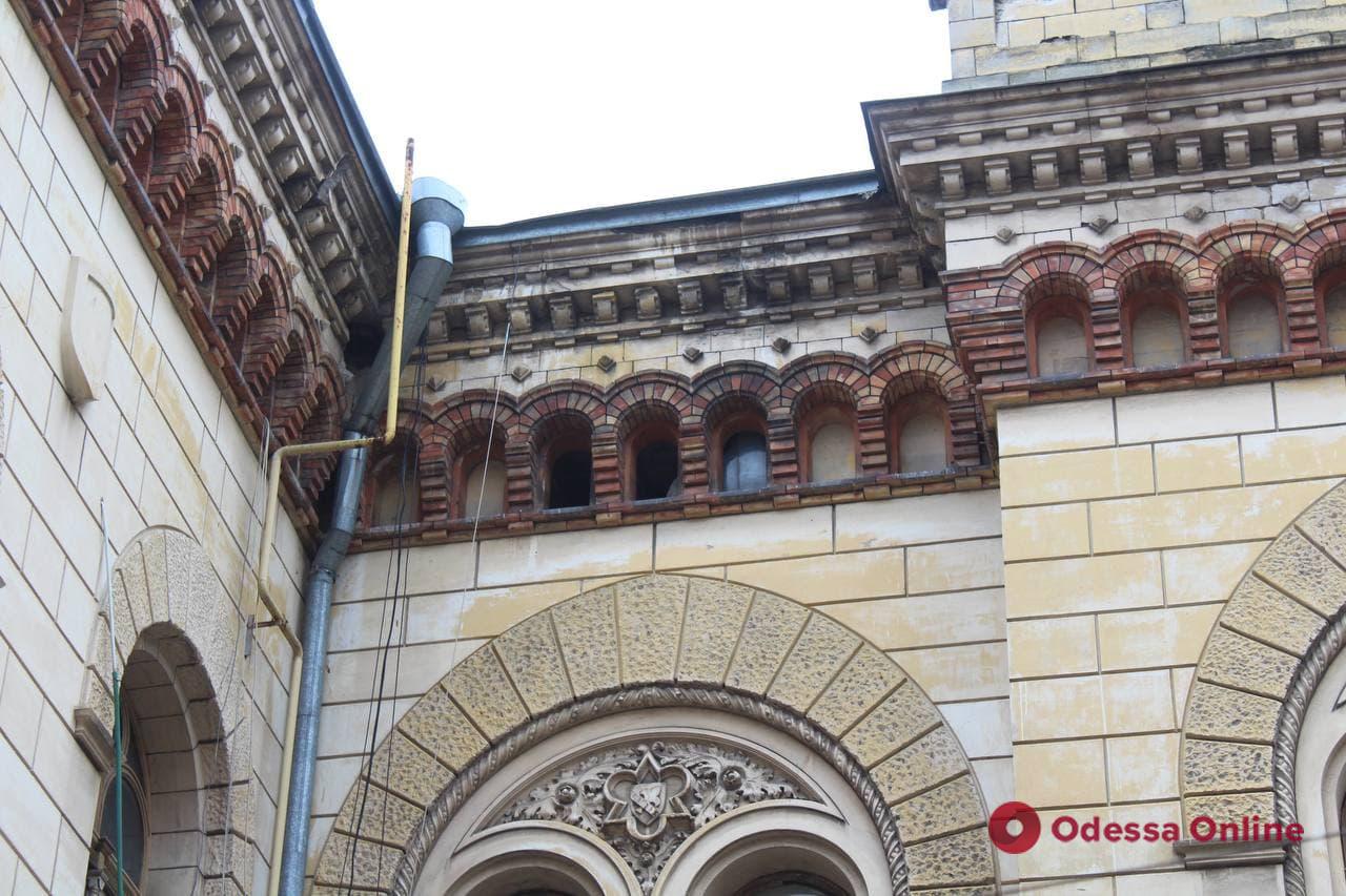 Реставрацию Одесской филармонии планируют завершить через полтора года