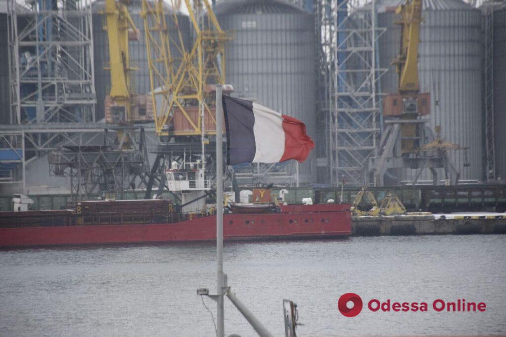 В Одесский порт зашел французский фрегат