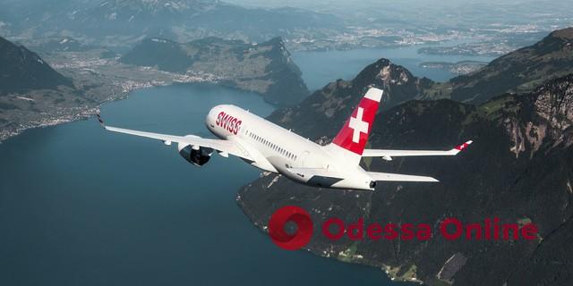 В Одессу будут летать самолеты швейцарской авиакомпании