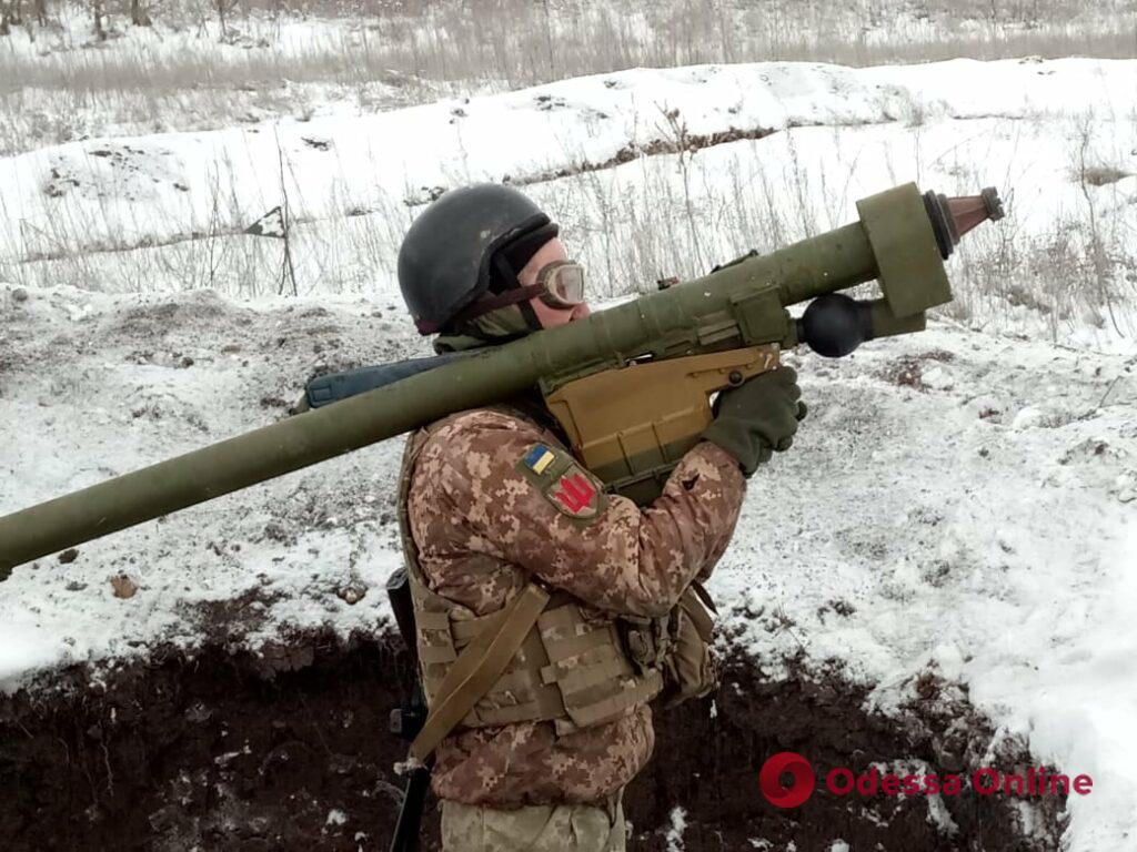 В Одесской области военные учились отражать атаки вражеского десанта