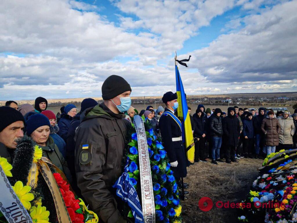 В Одесской области похоронили нацгвардейца, которого застрелил солдат-срочник Рябчук