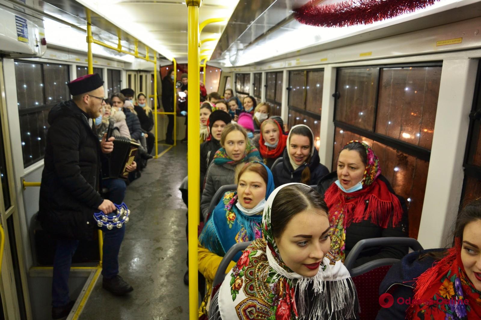 В Одессе пройдет Рождественский парад трамваев и электробусов