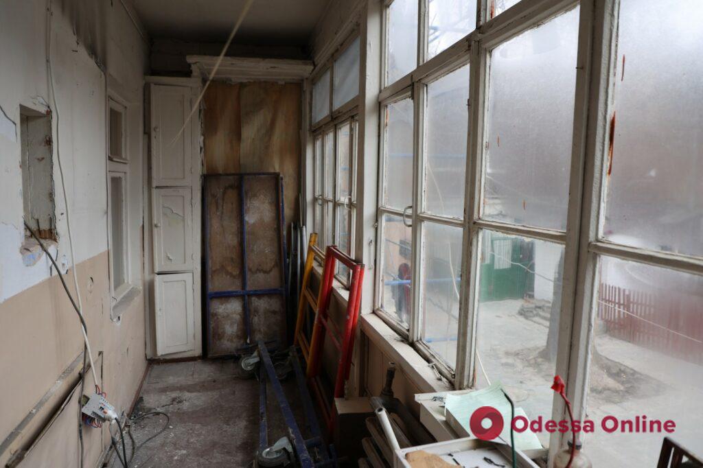 В Одессе в будущем музее Михаила Жванецкого активно ведутся ремонтные работы