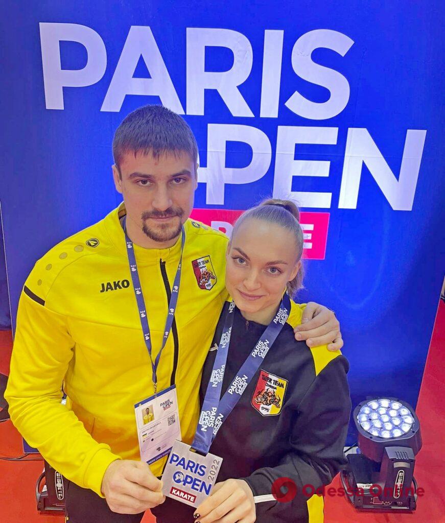Каратистки из Одесской области завоевали полный комплект медалей престижного турнира во Франции