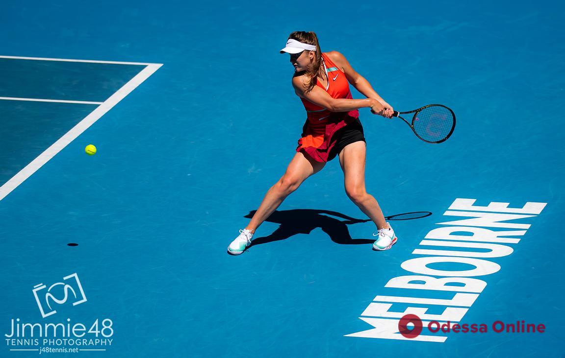 Australian Open: теннисистка из Одессы пробилась в 1/16 финала