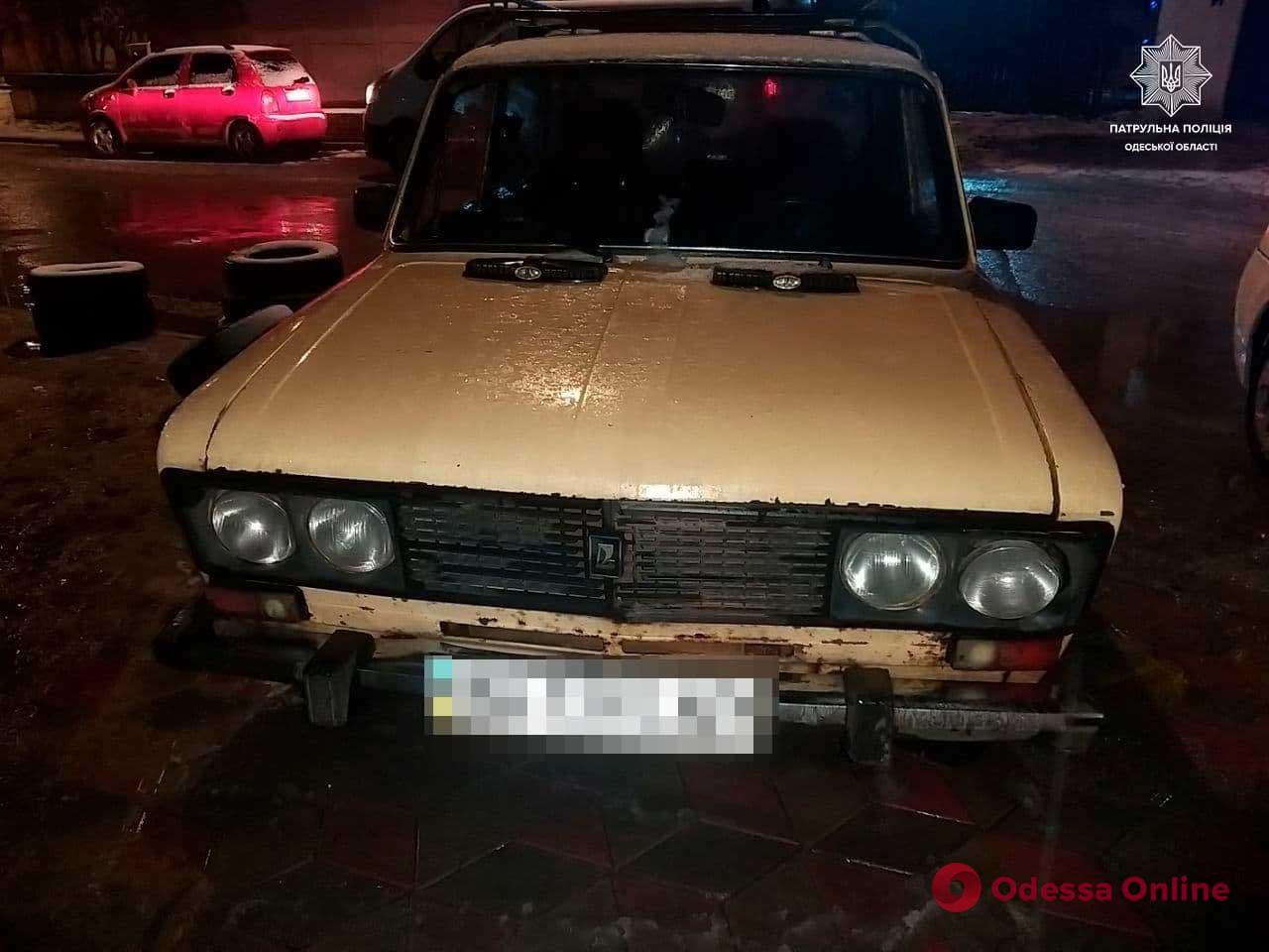 В Одессе с погоней задержали пьяного автоугонщика