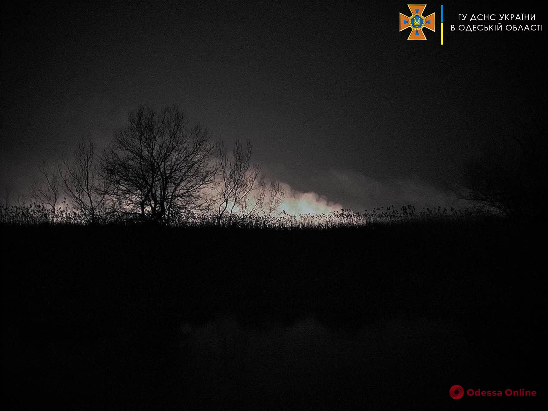В Одесской области произошел еще один пожар в национальном природном парке