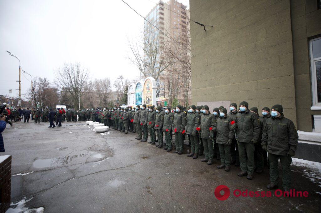 В Днепре простились с военнослужащими, которых расстрелял срочник из Одесской области