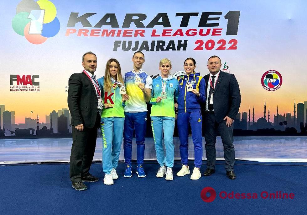 Каратистки из Одесской области завоевали медали престижного турнира в ОАЭ