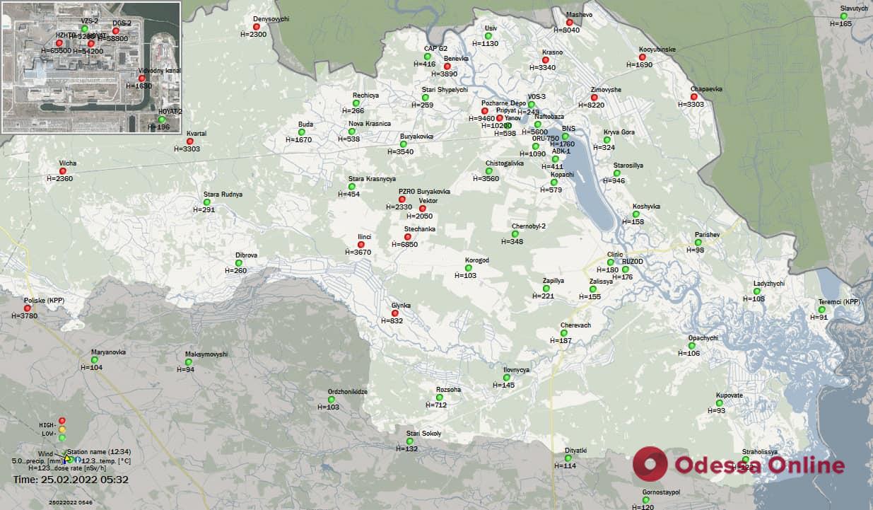 В Чернобыле зафиксировали превышение дозы радиации