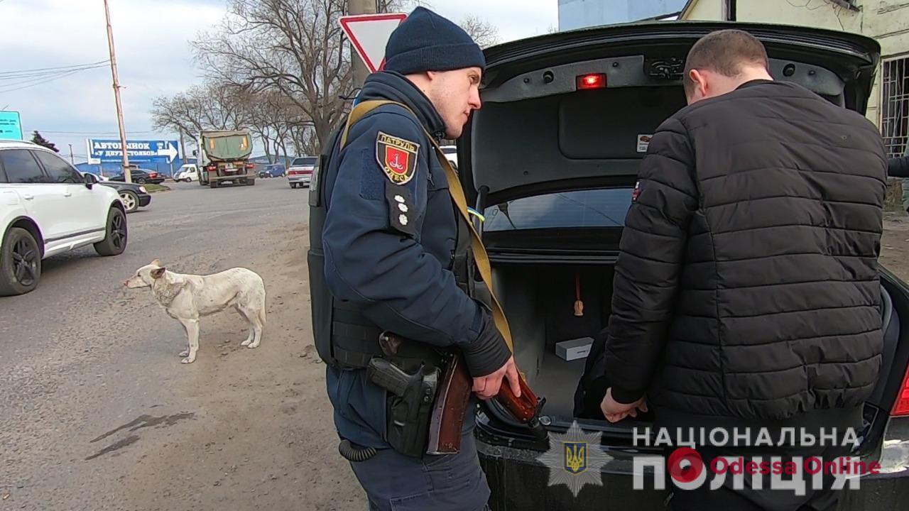 Полиция обеспечивает порядок в Одессе и области