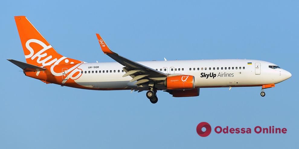 Самолет SkyUp не смог приземлиться в Борисполе из-за запрета владельца судна