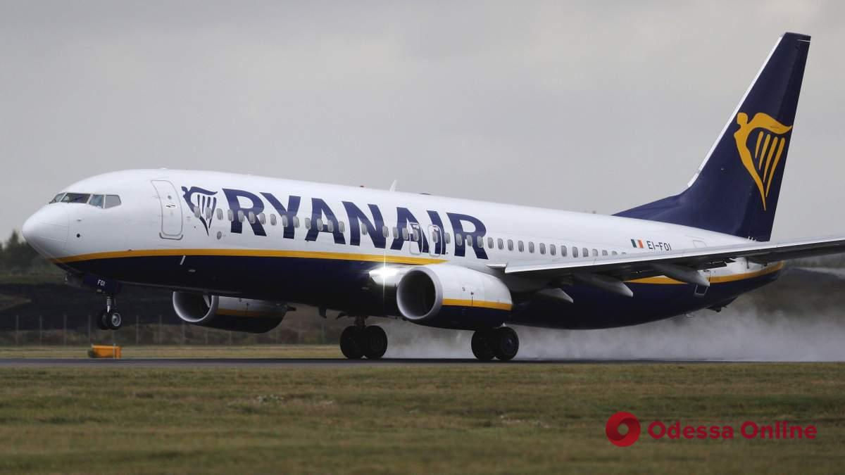 Авиакомпания Ryanair возобновила три рейса из Одессы