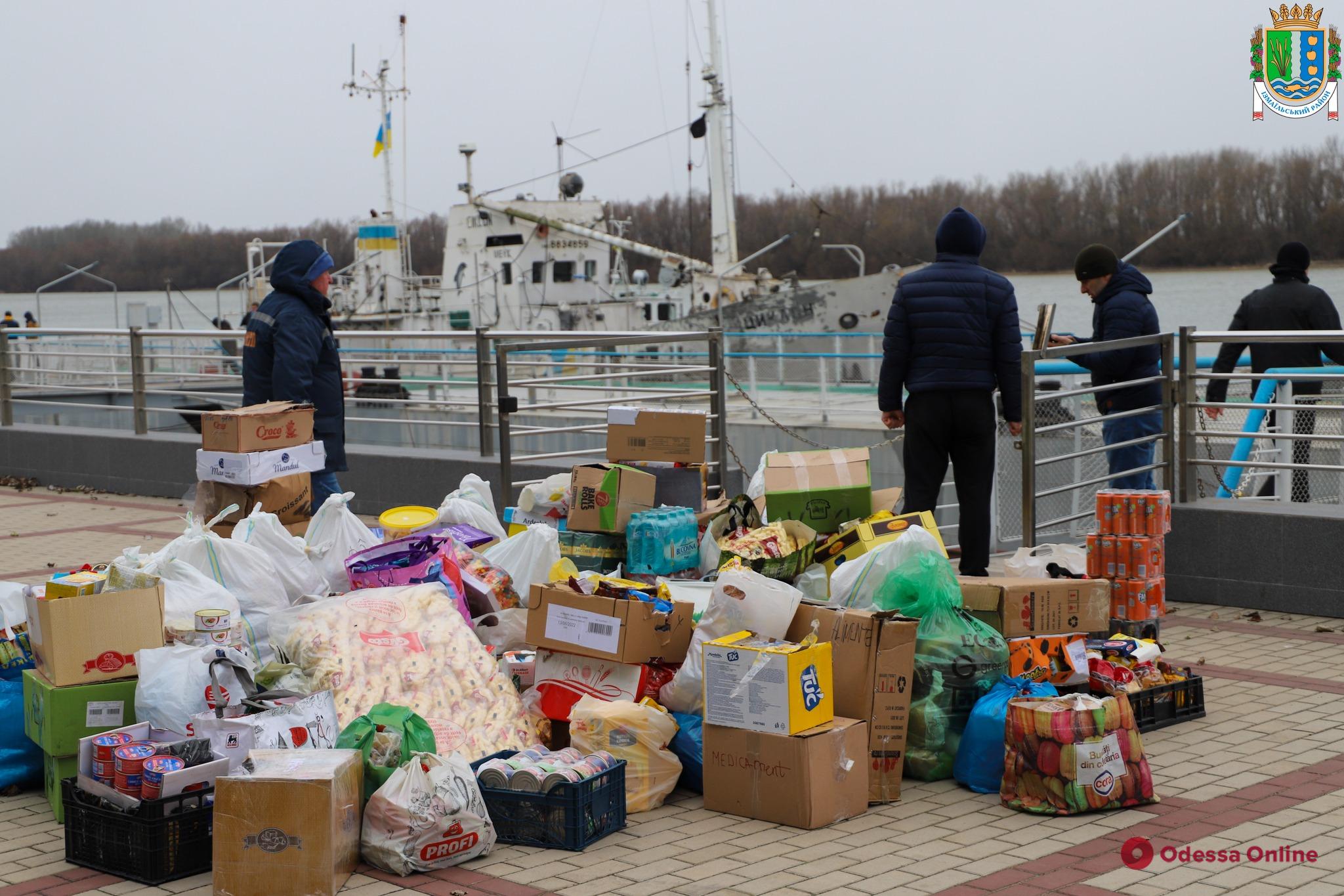 В Одесскую область доставили гуманитарную помощь из Румынии