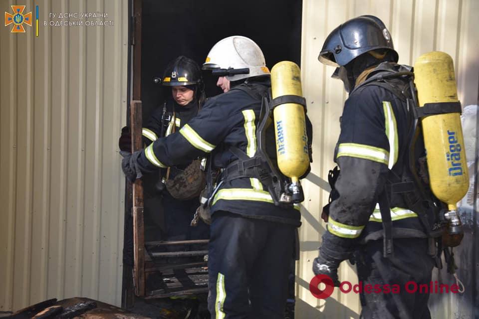 В одном из бизнес-центров Одессы произошел пожар