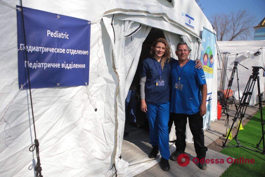 Израильские специалисты развернули полевой госпиталь на территории Львовской области
