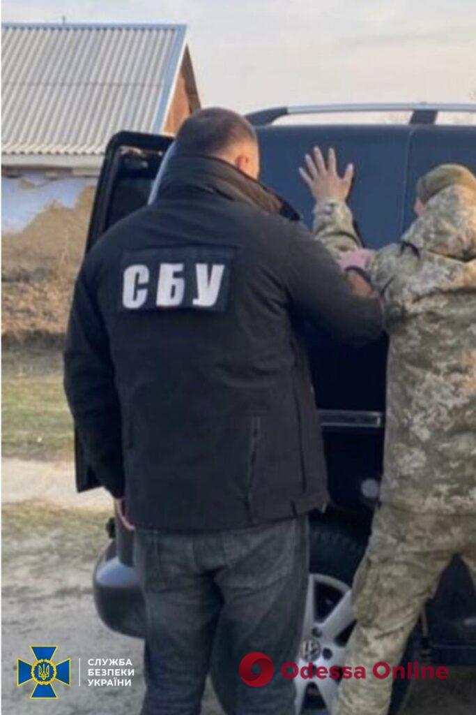 В Одесской области сотрудники СБУ поймали пограничника при получении взятки