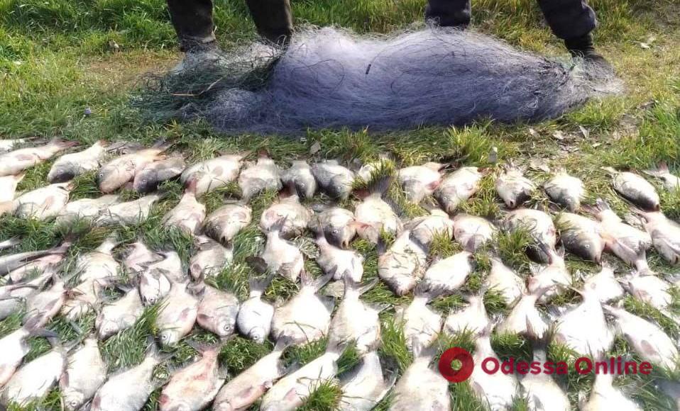На озере Катлабух поймали двух браконьеров
