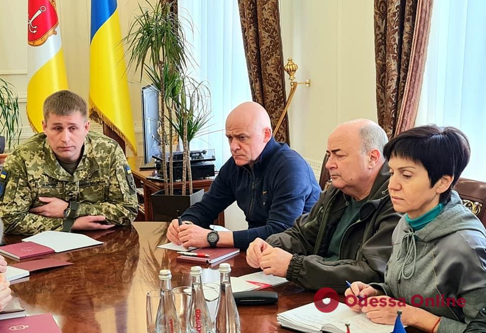 Руководители Одессы и области провели совещание по вопросам жизнеобеспечения города