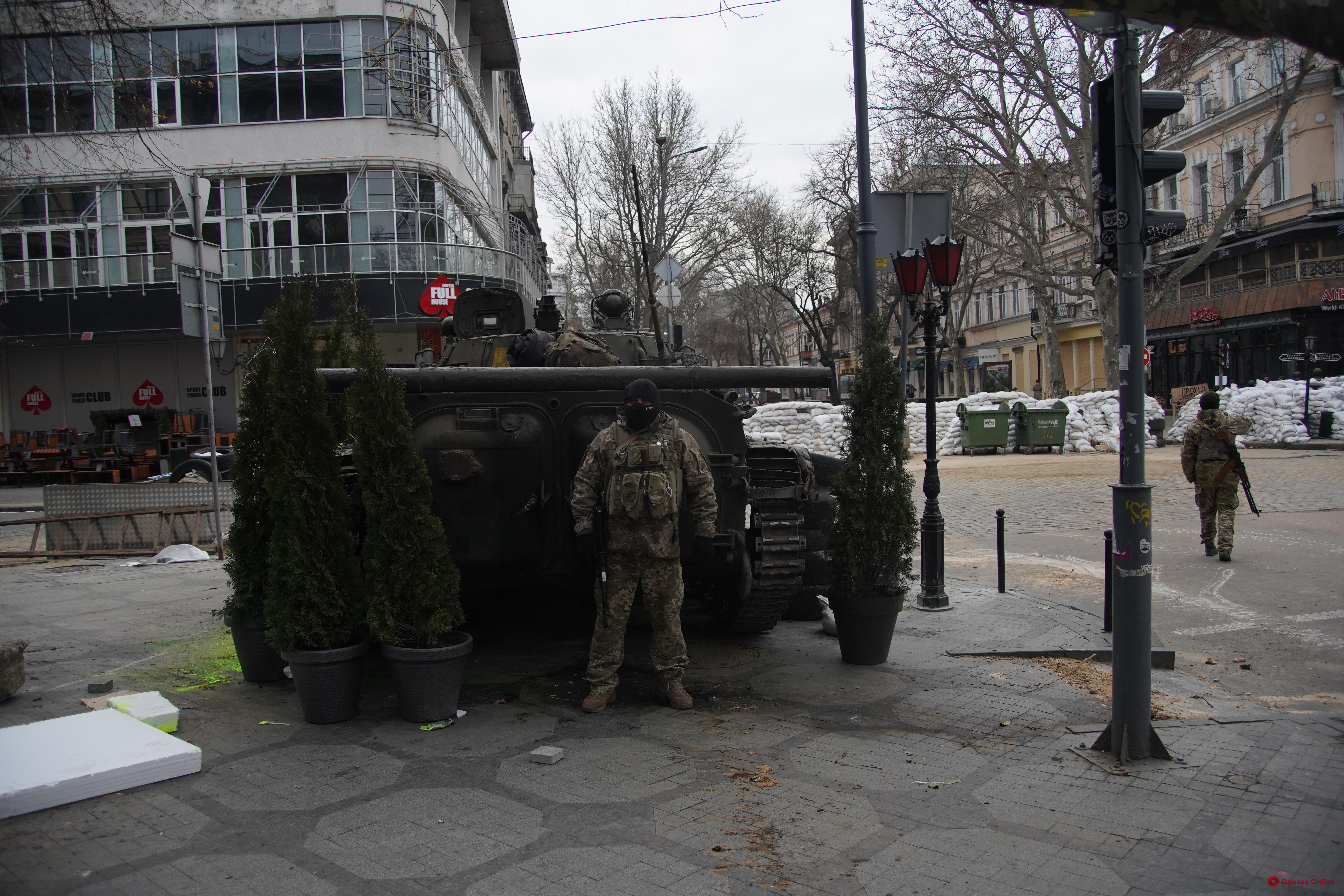Одесса под охраной бригады Рыцарей Зимнего похода (фоторепортаж)