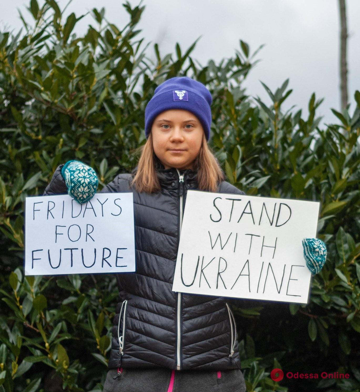 Stand with Ukraine: Грета Тунберг выразила поддержку украинскому народу